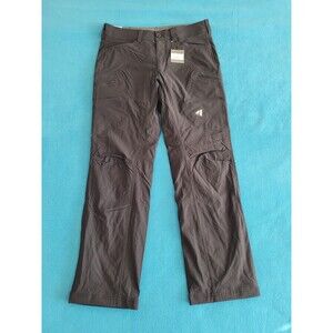 Eddie Bauer First Ascent Pants Mens 36x34 Guide Pro Black Fleece Lined Hiking